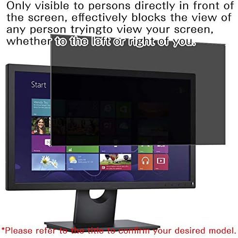 Synvy ekran koruyucu koruyucu ile Uyumlu LG 23MP55HQ-P 23 Ekran Monitör Anti Casus Filmi Koruyucuları [Temperli Cam
