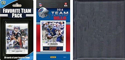 NFL Buffalo Bills Lisanslı İşlem Kartı Takımı Depolama Albümlü Set