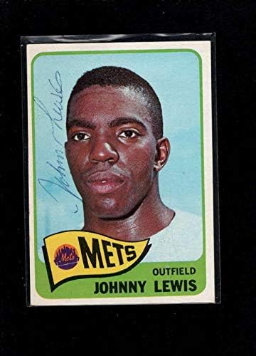 1964 Topps 277 Johnny Lewis Otantik Kartta İmza İmza Az790 - Beyzbol Slabbed İmzalı Kartlar