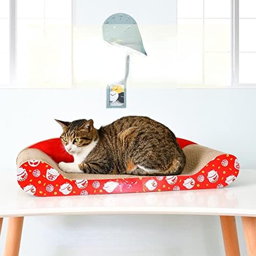 NA Oluklu Kanepe Şekilli kedi Tırmığı Kurulu 60 cm kedi evcil hayvan Ürünleri Pençe Taşlama Oyuncaklar Festivestyle