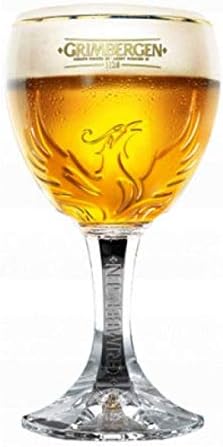 Resmi Grimbergen Belçika Bira Bardağı-Büyük 50CL