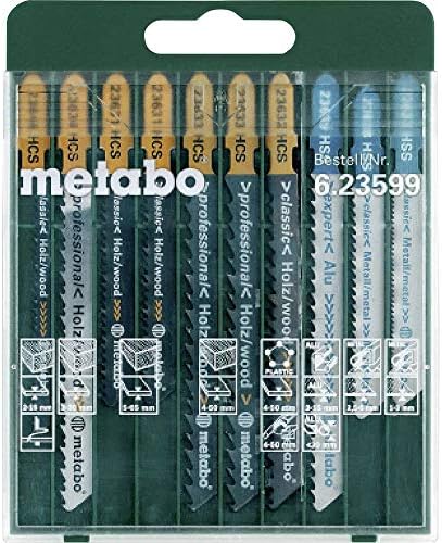Metabo 623599000 Jig Testere Bıçağı Ekran: Karışık Yeni, Yeşil
