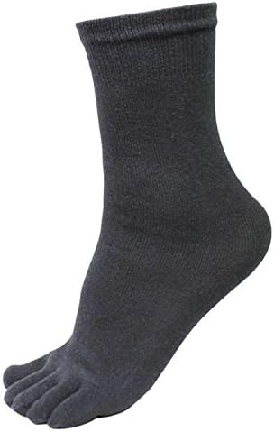 Kısa Katı Spor Erkekler Elastik Beş Koşu Ayak Çorap Çift 5 Çorap Parmak Çorap Erkek Boyutu 13 Elbise Çorap