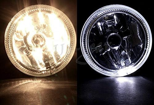 BLİNGLİGHTS beyaz Halo sis lambası sürüş ışık kiti LED melek gözler 2011 2012 2013 2014 dodge şarj cihazı
