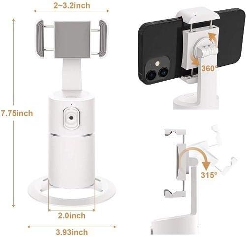 Samsung Galaxy S10 için Stand ve Montaj (BoxWave ile Stand ve Montaj) - PivotTrack360 Selfie Standı, Samsung Galaxy