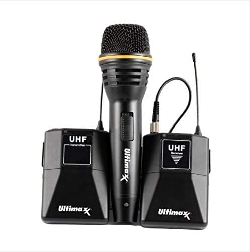 Yaka Mikrofonu, Kablolar, Elde Taşınabilir Mikrofon Seti, 4X AA Piller ve Şarj Cihazı, Taşıma Çantası, Temizleme Seti