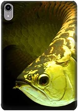 R1021 Altın Arowana Balık Tablet Kılıf Kapak için iPad Mini 6, iPad Mini (2021)