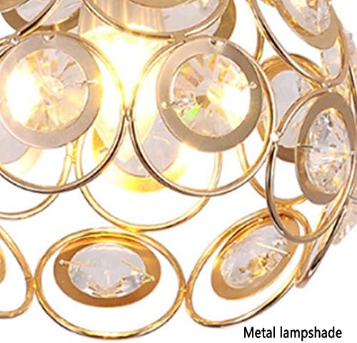 BGEDL altın yarı gömme tavan ışık aydınlatma dekorasyon, yaratıcı kolye ışıkları fikstür, endüstriyel tavan lambaları