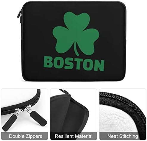 Boston Shamrock laptop kılıfı Kılıf Koruyucu dizüstü bilgisayar için kılıf çanta Evrak Çantası Taşıma Çantası Erkekler
