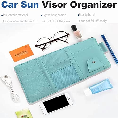 Araba siperliği Organizatör / Güneşlik Kılıfı Kılıf Çanta 8 Depolama Cepli / Araba için güneş gözlüğü Tutacağı| Kalem