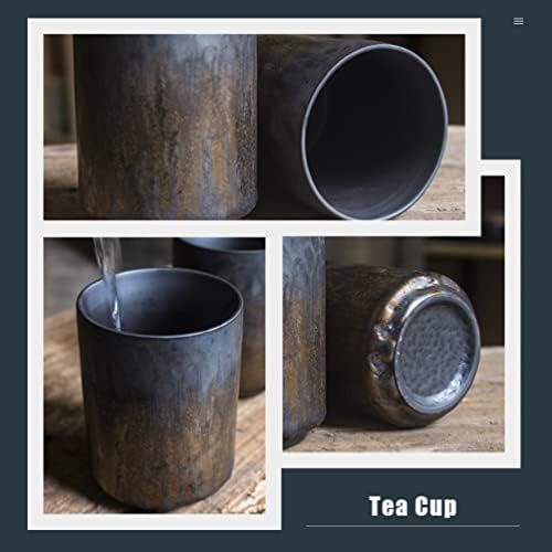 Operıtacx Japon çay fincanları Japon çay bardağı Eski Seramik Kahve Kupa Bardak Çay Süt bira kupası Su Bardağı Retro
