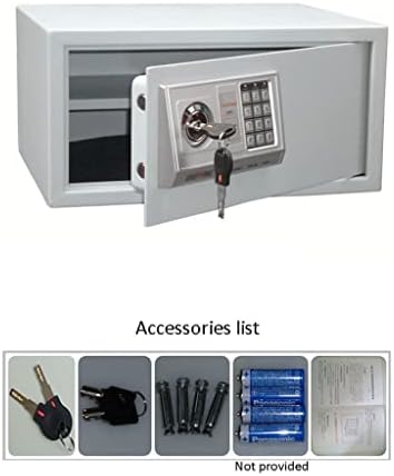 XJZHJXB Güvenlik Güvenli Para Kutusu Setleri İş veya ev için Taşınabilir Saklama Kutusu, Değerli Eşyalar için Çelik