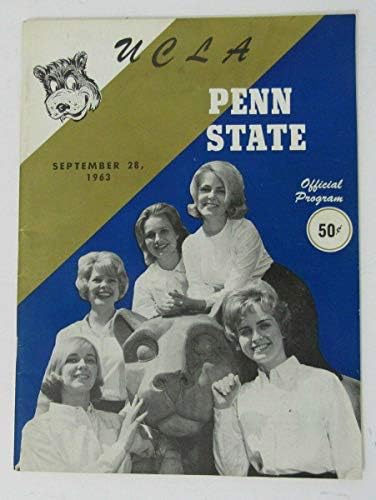 1963 UCLA vs. Penn State Nittany Lions Futbol Programı 141682-Üniversite Programları