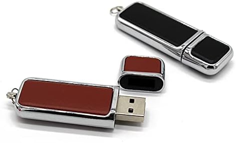 SXYMKJ Gerçek Kapasite Usb2. 0 Yaratıcı Deri 64 GB USB Flash Sürücü 4 GB 8 GB 16G 32 GB Kalem Sürücü (Boyut: 64 GB,
