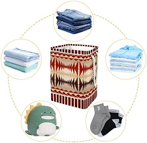 Çamaşır Sepeti Kızılderili Desen Katlanabilir çamaşır sepetleri Firma çamaşır kutusu giysi saklama Organizasyonu Banyo