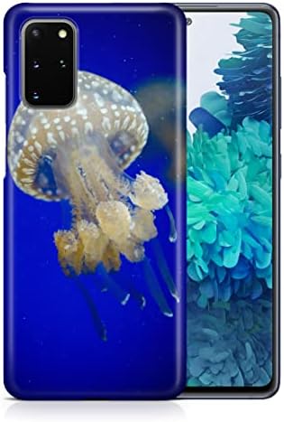 Denizanası Deniz Balık Su 8 Telefon kılıfı Kapak için Samsung Galaxy S20 + Artı