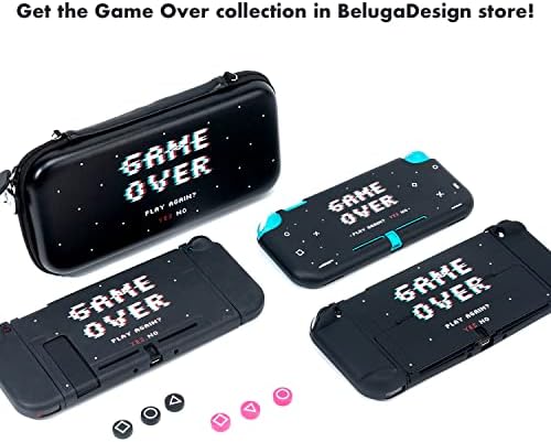 BelugaDesign Kalamar şekli sapları / PS Playstation düğmeleri üzerinde siyah sıcak pembe oyun Daire üçgen kare / Nintendo