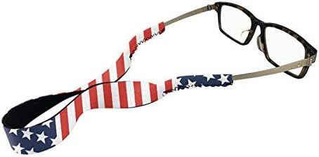 UZZUHI Güvenlik Gözlükleri Kayış Kadın Erkek Moda Amerikan Yıldız Bayrağı Desen Elastik Etrafında Kafa Kalın Gözlük