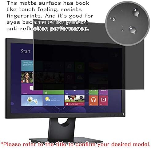 Synvy ekran koruyucu koruyucu ile Uyumlu Fujitsu Ekran P27T-6 S26361-K1372-V140 27 Ekran Monitör Anti Casus Filmi