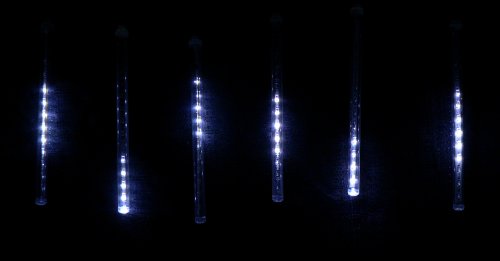 Fortune Ürünleri DROP-200W Maxi Damlacık Yağmur Damlası LED ışıklar, 24 ' Toplam Uzunluk (12'li Kasa)