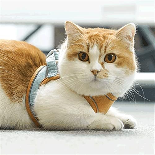 Jenerik Kediler çekme halatı yelek tarzı halat kayışı anti-ayrılıkçı kediler halat yürüyüş kediler artefakt zincir