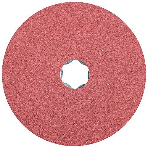 PFERD 40703 Combiclick Fiber Disk, Seramik Oksit CO, 4-1 / 2 Çap, 13300 RPM, 120 Kum (25'li Paket)