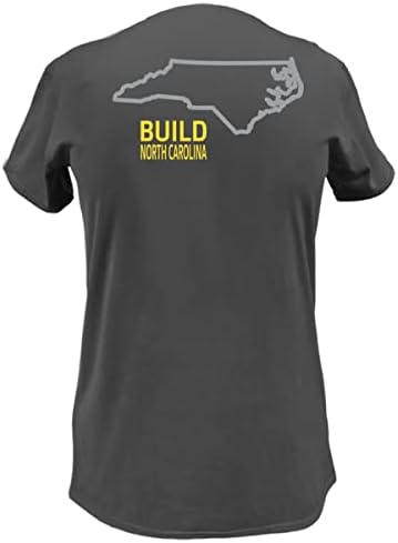 John Deere ABD ve Kanada Inşa Devlet Gurur Bayanlar V Boyun T-Shirt Devlet Anahat Grafik Tee-Devlet Gurur