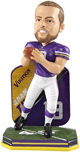 Adam Thielen Minnesota Vikings Özel Sürüm Adı ve Numarası Bobblehead NFL