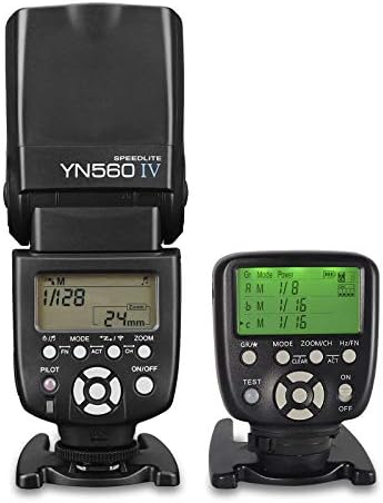 YONGNUO YN560 IV Kablosuz Flaş Speedlite + YN560-TX II N LCD Flaş Tetik Uzaktan Kumanda Nikon