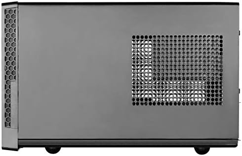 SilverStone Teknolojisi Katı Ön Panel Siyahlı Ultra Kompakt Mini-ITX Bilgisayar Kasası (SST-SG13B-Q-ABD)