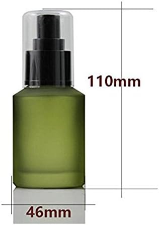 erıcotry 1 PC 60 ML / 2 Ons Boş Lüks Cam Doldurulabilir Losyon pompa şişesi için Kozmetik Makyaj Krem Sıvı Jeller