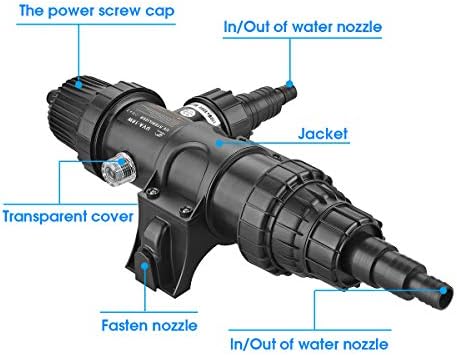 Periha akvaryum 18 W olmayan dalgıç U-VC ışık su arıtıcı 110 V ampul tüp ile Yeşil Su Kalitesi İyileştirme ekipmanları