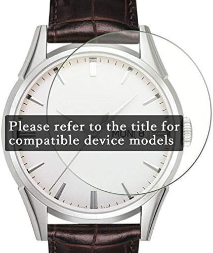 Synvy [3 Paket] Ekran Koruyucu ile Uyumlu CİTİZEN EG2995-28A TPU Filmi Smartwatch akıllı saat Koruyucuları [Temperli