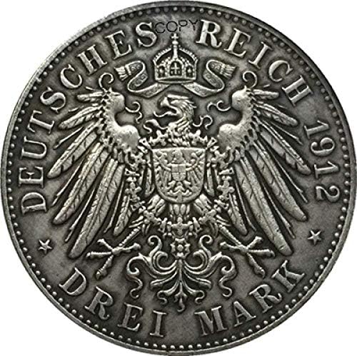 Mücadelesi Coin 1832 Alman Devletleri Paraları Kopya COPYCollection Hediyeler Sikke Koleksiyonu