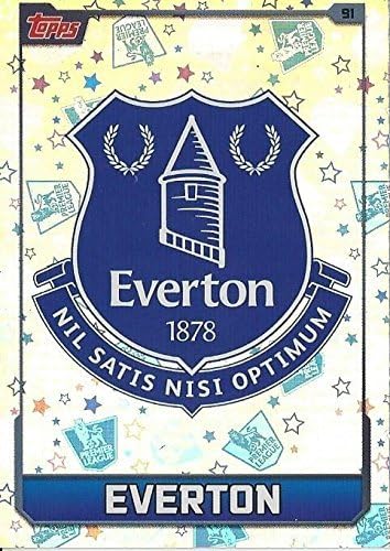 Topps Maç Attax 2015/ Everton Kulübü Rozeti Maç Attax tarafından 15/16 Ticaret Kartı