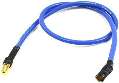Yeni Lon0167 Mavi 300mm Özellikli Uzun 16 AWG güvenilir etkinlik Tel Açar Kadın Erkek 4mm Muz Adaptör Konnektörü RC