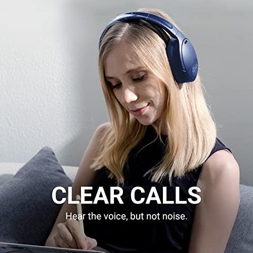 233621 Sus Mikrofonlu Aktif Gürültü Önleyici Kulaklıklar [100 Saat Çalma Süresi] Kablosuz Kulak Üstü ANC Kulaklıklar