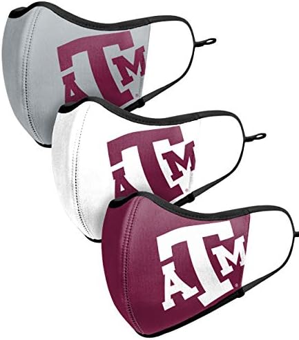 Texas A & M Aggies NCAA Spor 3'lü Paket Yüz Kapağı