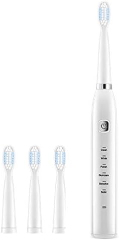 Guolarızı Su Geçirmez Elektrikli Şarj Edilebilir diş fırçası Modları USB Yetişkin diş fırçası 6 banyo ürünleri havlu
