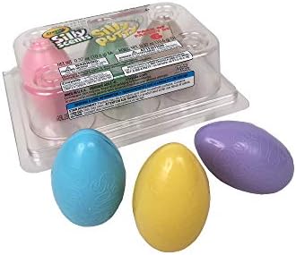 Crayola Aptal Macun Aptal Kokular 6 Adet Yumurta Paketi, Kokulu Macun, Çocuklar için Hediye