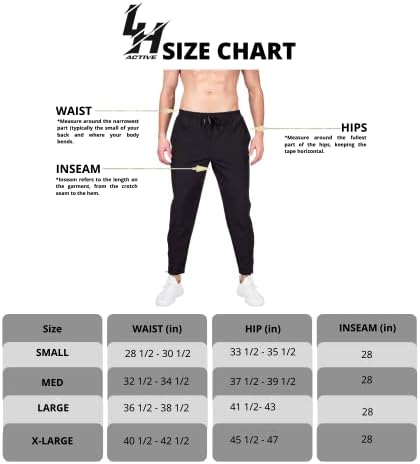 LH Aktif Sweatpants Erkekler için 2 Paket egzersiz pantolonları Erkekler için Kuru Fit Atletik erkek Joggers Performans