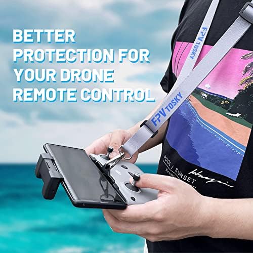 Sökme Yok 7-12 inç Katlanabilir iPad Dağı Tablet Tutucu ve Kordon ve DJI Mini 2 / Mavic Hava 2 / Hava 2S / Mavic 3