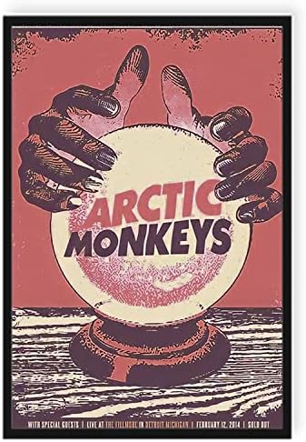 Sylvana Atölyesi-Arctic Monkeys Poster Baskıları, ÇERÇEVESİZ (10x 15 Duvar Dekoru)