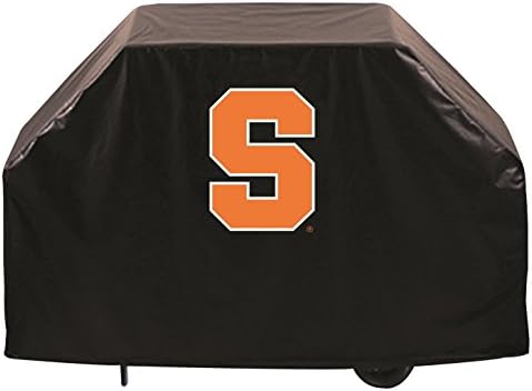 Syracuse turuncu HBS siyah açık ağır nefes vinil barbekü ızgara kapağı (72)