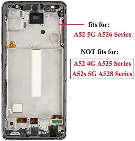 ubrokeıfıxıt Galaxy A52 5G A526 Incell LCD (OLED Değil) Ekran Digitizer Meclisi Değiştirme Kiti Samsung Galaxy A52
