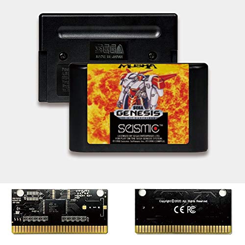 Aditi Musha-ABD Etiket Flashkit MD Akımsız Altın PCB Kartı Sega Genesis Megadrive video oyunu Konsolu (Bölgesiz)