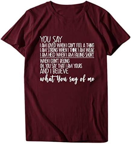 Nyybw kadın Grafik komik T Shirt Pozitif Tişörtleri Atasözü T Shirt-DEMEK Ben Sevilen Zaman Hissediyorum Bir Şey (Şarap,