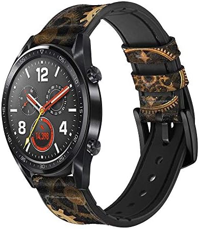 CA0740 Saat Dişli Deri ve Silikon kordon akıllı saat Kayışı Kol Saati Smartwatch akıllı saat Boyutu (20mm)