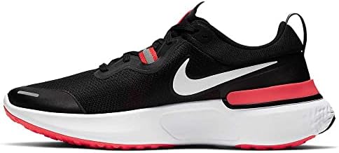 Nike Erkek MilerRunning Ayakkabı, Siyah/Beyaz/Lazer Kıpkırmızı, 12