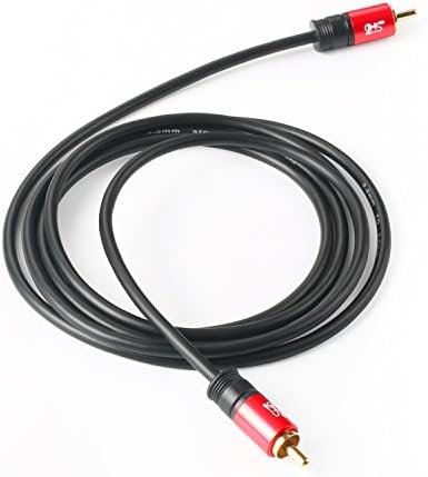 Subwoofer Kablosu, SHD RCA Kablosu RCA RCA Ses Kablosu Premium Ses Kalitesi Çift Korumalı Altın Kaplama Konnektörler-6